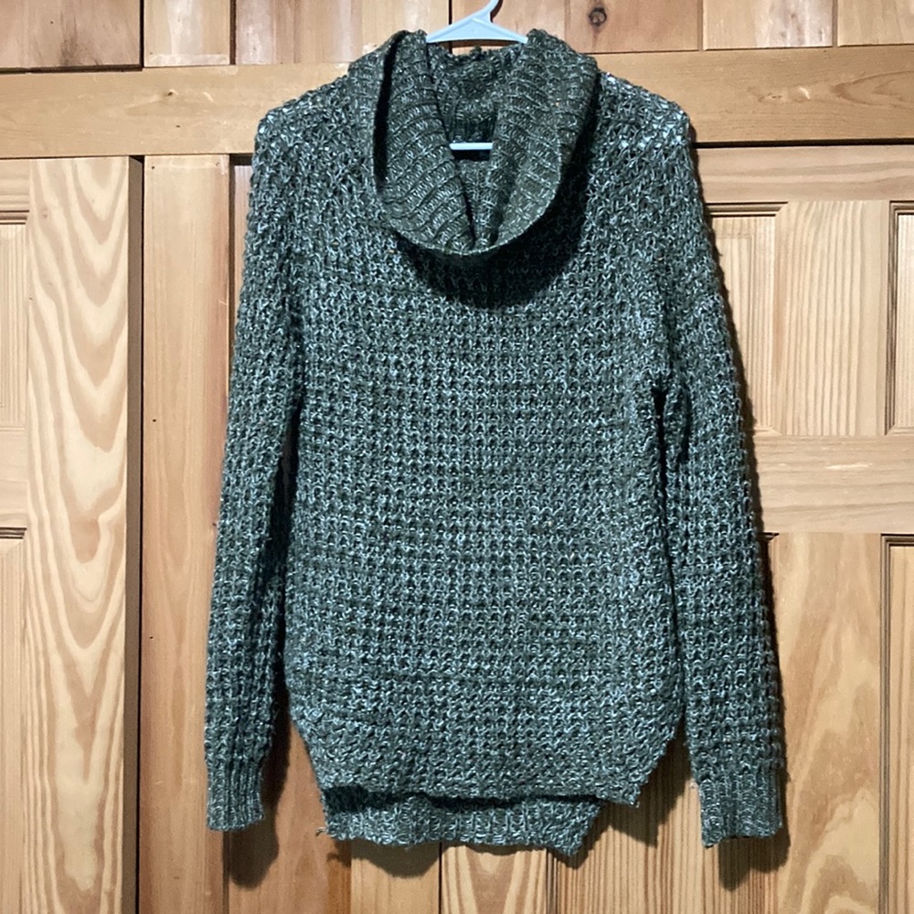 Green sweater
